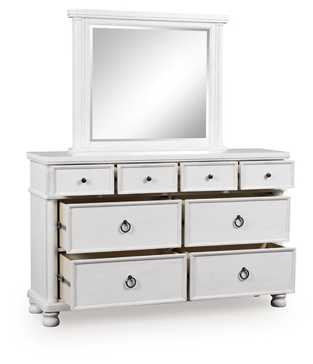 Rowlenstown Dresser and Mirror