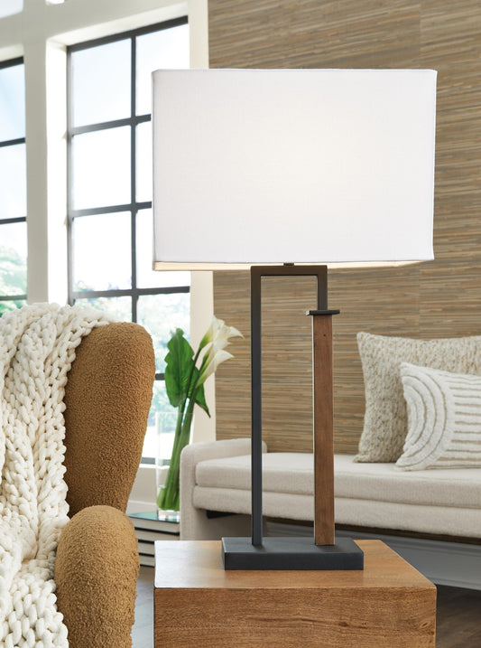 Voslen Metal Table Lamp (2/CN)
