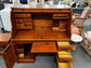 Solid Oak Roll Top Desk