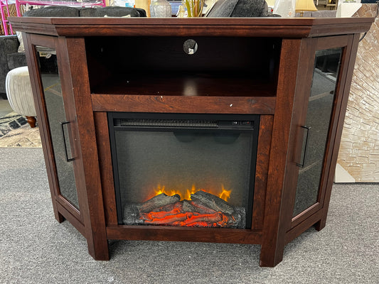 T.V. Stand w/ Electric Fireplace