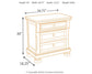 Porter Two Drawer Night Stand