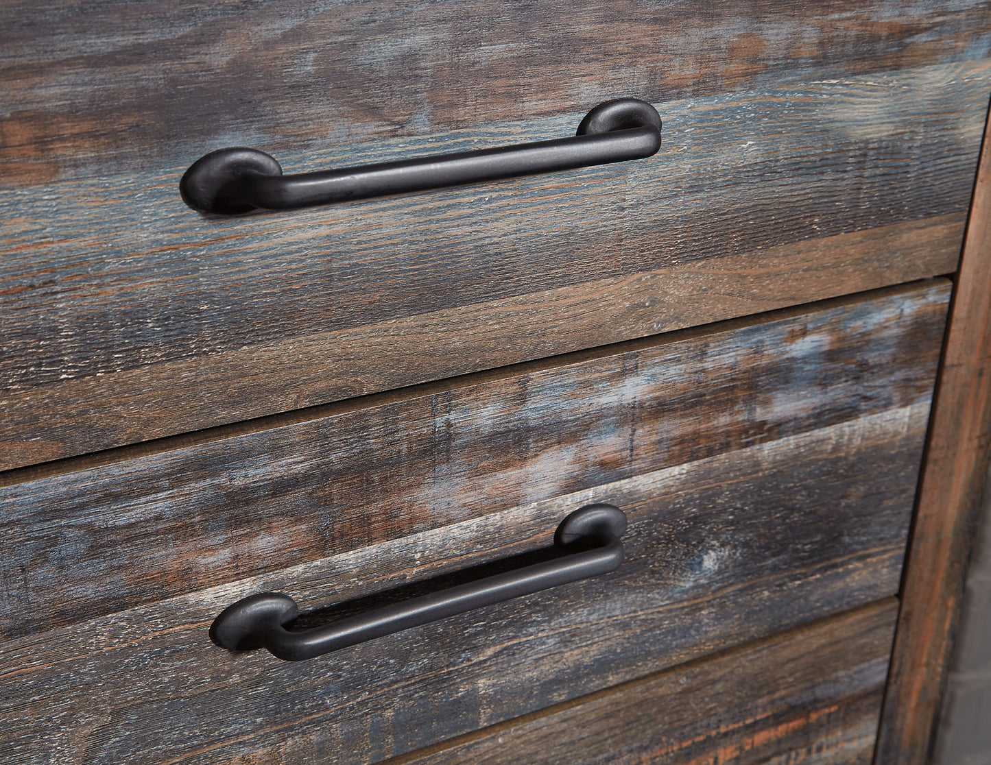 Drystan Full Bookcase Bed with 2 Storage Drawers, Dresser, Mirror, Chest and Nightstand