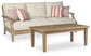 Clare View Outdoor Sofa with Coffee Table