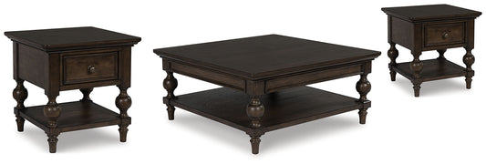 Veramond Coffee Table with 2 End Tables