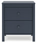 Simmenfort Two Drawer Night Stand