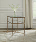 Cloverty Coffee Table with 2 End Tables