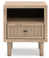Cielden King Panel Headboard with Mirrored Dresser and 2 Nightstands