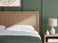 Cielden King Panel Headboard with Mirrored Dresser and 2 Nightstands