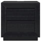 Londer King Panel Bed with Mirrored Dresser and Nightstand