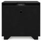 Londer King Panel Bed with Mirrored Dresser and Nightstand