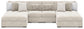 Cuddle Plush 4-Piece Sectional with Chaise