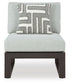 Beachloft 5-Piece Outdoor Sectional with Ottoman
