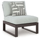 Beachloft 5-Piece Outdoor Sectional with Ottoman