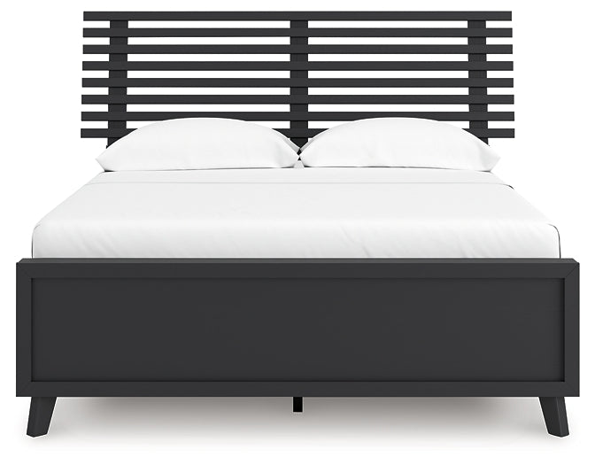 Danziar Full Slat Panel Bed
