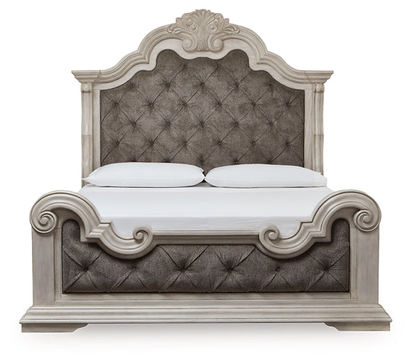 Bruchandi King Upholstered Panel Bed