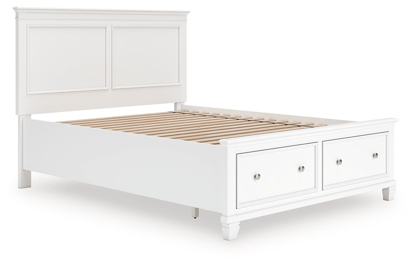 Fortman Queen Panel Storage Bed