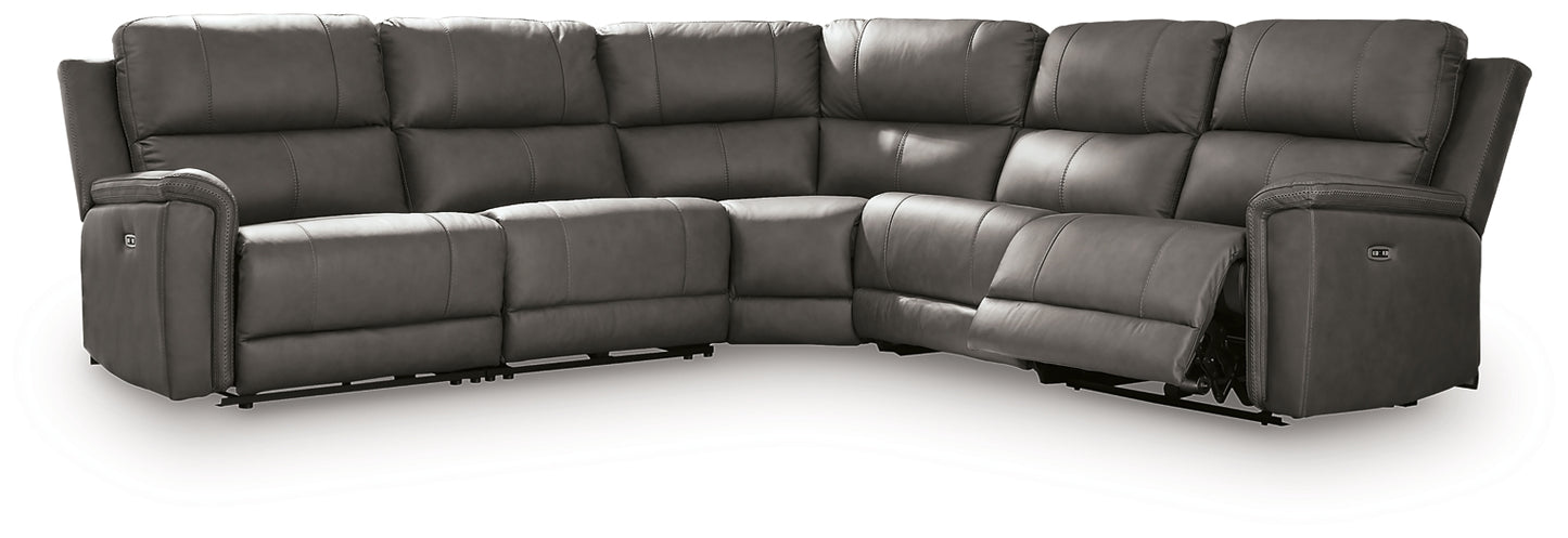 Bleckley 5-Piece Power Reclining Sectional