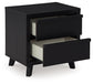 Danziar King Panel Bed, Dresser, Mirror, Chest and Nightstand