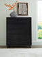 Danziar King Panel Headboard, Dresser, Mirror, Chest and Nightstand