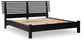 Danziar King Slat Panel Bed, Dresser, Mirror and Nightstand