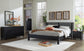 Danziar King Slat Panel Bed, Dresser, Mirror and Nightstand