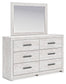 Cayboni Queen Panel Bed, Dresser, Mirror, Chest and Nightstand