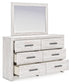 Cayboni Queen Panel Bed, Dresser, Mirror, Chest and Nightstand