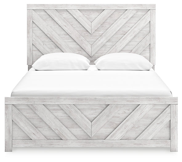 Cayboni Queen Panel Bed, Dresser, Mirror, Chest and Nightstand