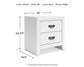 Binterglen King Panel Bed, Dresser, Mirror, Chest and Nightstand