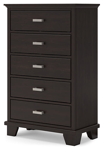 Covetown Full Panel Bed, Dresser, Mirror, Chest and Nightstand