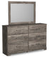 Ralinksi Full Panel Bed, Dresser, Mirror, Chest and Nightstand