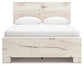 Lawroy Queen Panel Bed with Storage, Dresser, Mirror and Nightstand