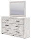 Cayboni Twin Panel Bed, Dresser, Mirror, Chest and Nightstand