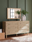 Cielden King Panel Headboard, Dresser and Mirror