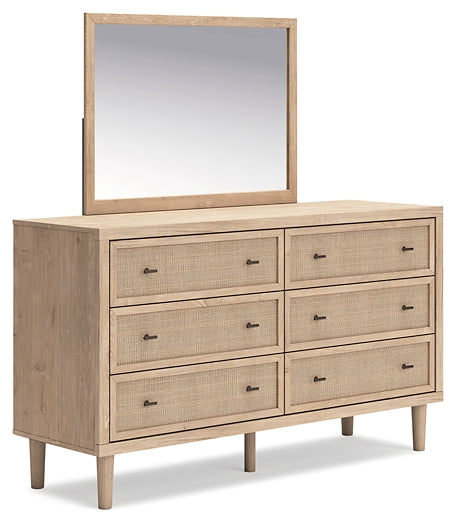 Cielden King Panel Headboard, Dresser, Mirror, Chest and Nightstand