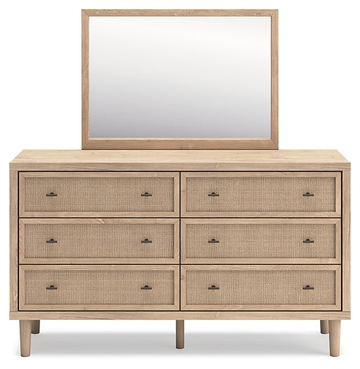 Cielden Queen Panel Headboard, Dresser and Mirror