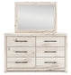 Lawroy Queen Panel Bed, Dresser, Mirror, Chest and Nightstand