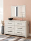 Lawroy Full Panel Storage Bed, Dresser, Mirror, Chest and Nightstand