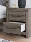 Graystorm Queen Panel Bed, Dresser, Mirror and Nightstand