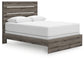 Graystorm Queen Panel Bed, Dresser, Mirror and Nightstand