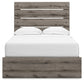 Graystorm Full Panel Storage Bed, Dresser, Mirror and Nightstand