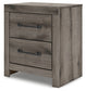Graystorm Full Panel Bed with Storage, Dresser, Mirror, Chest and Nightstand