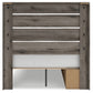 Graystorm Full Panel Storage Bed, Dresser, Mirror, Chest and Nightstand