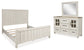 Shaybrock California King Panel Bed, Dresser and Mirror