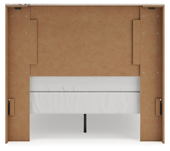 Lawroy Full Panel Bed, Dresser and Mirror