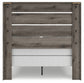 Graystorm Full Panel Bed, Dresser, Mirror and Nightstand