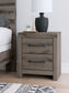 Graystorm Full Panel Bed, Dresser, Mirror and Nightstand