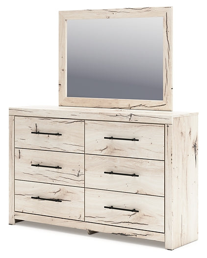 Lawroy Twin Panel Headboard, Dresser, Mirror, Chest and Nightstand