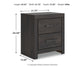 Hollivern Twin Panel Bed, Dresser, Mirror and Nightstand