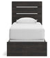 Hollivern Twin Panel Bed, Dresser, Mirror, Chest and Nightstand